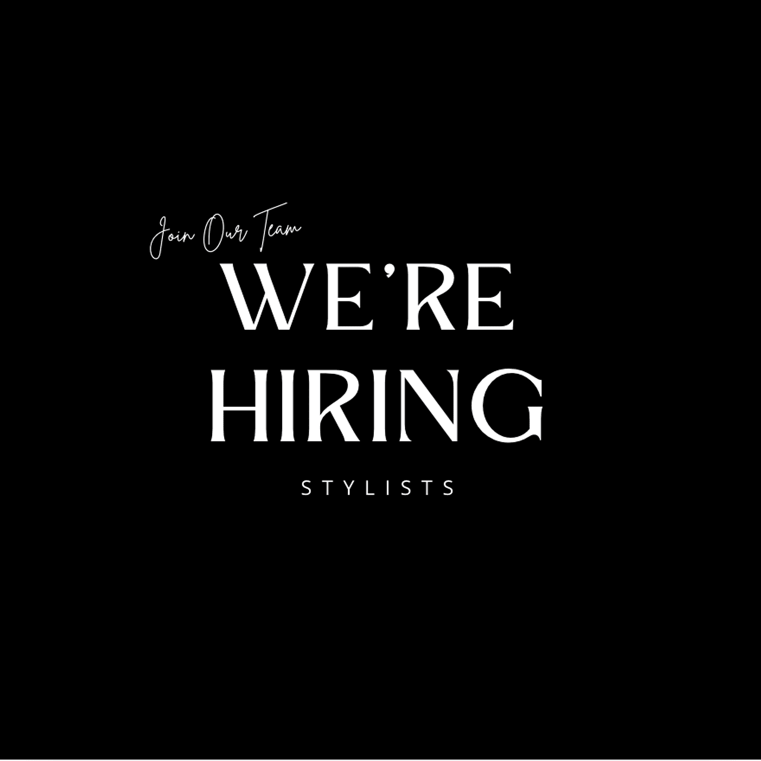 Portrait of This Could Be You!, a professional stylist at Integrity Hair Studios, showcasing their expertise and style.